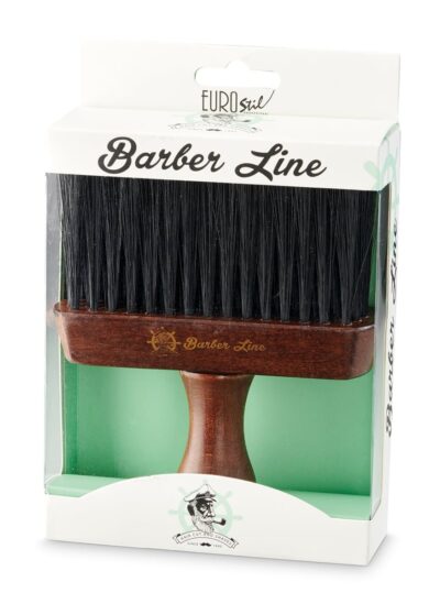 Barber Line Wooden Neck Brush 06076