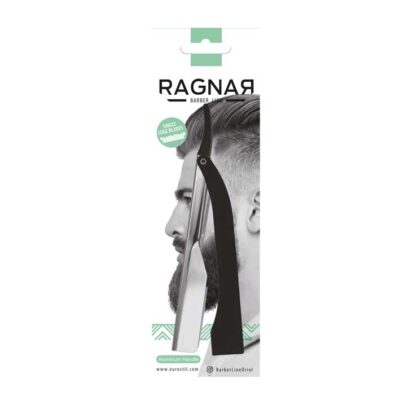 Ragnar Razor Black Metal Handle