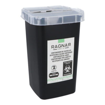 Müllcontainer für Klingen Schwarz