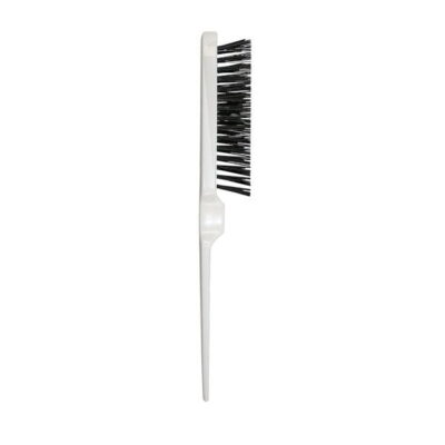 DENMAN D91 DRESSOUT BÜRSTE NYLON MIT PIN-TAIL – WEISS