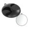 luna_ronde_spiegel_zwart_28cm Stylist Runder Spiegel Schwarz
