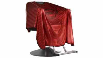 Barber King Red Cape
