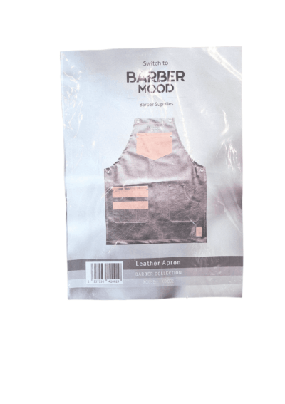 Leder-Schürze braun