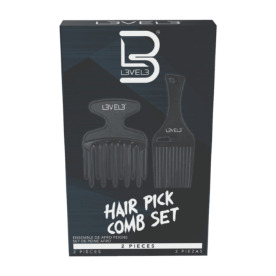 Level 3 Hair Pick Comb Set
