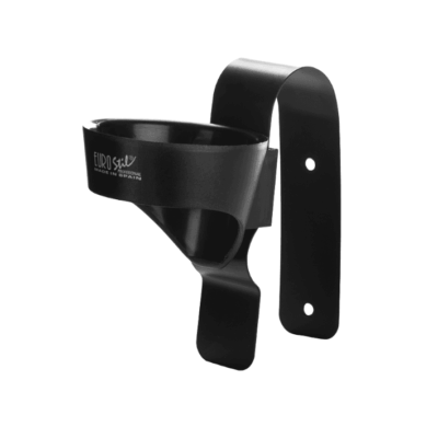 Schwarzer Haartrocknerhalter 00672