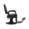 Barber Chair Chicago Black Zijkant