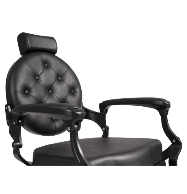 Barber Chair Chicago Black Zitvlak