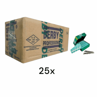 Derby Razor Blade (halbe Umverpackung)