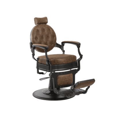 Barber Chair Texas Old Brown