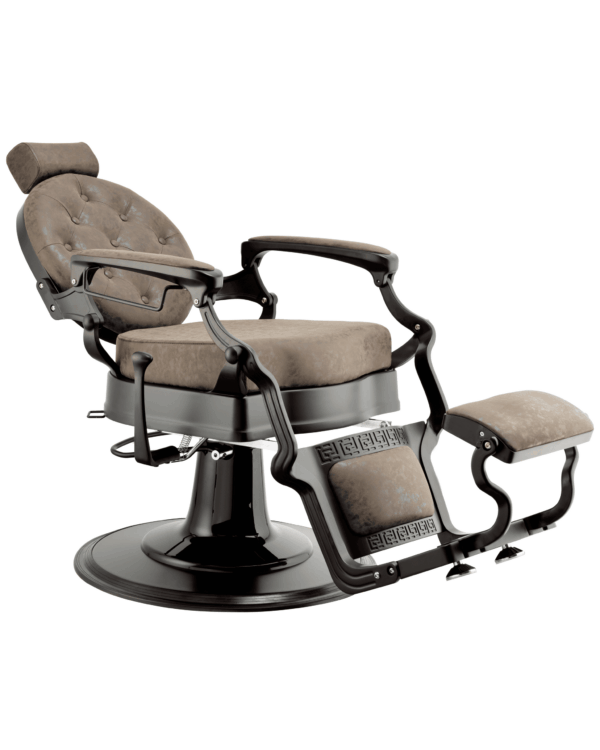 Barber Chair Texas Old Brown Liggend