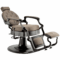 Barber Chair Texas Old Brown Liggend