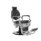 Barber Chair Texas Silver Black Barber Chair Texas Silver Black