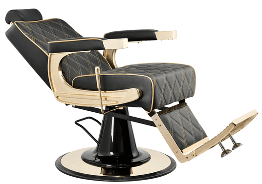 Barber Chair Gold Liggend