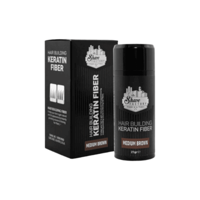 Haaraufbau-Keratinfaser mittelbraun