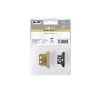 Wahl T-wide Schneidemesser Gold