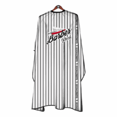 Barber Mood Cape Stripe Mood