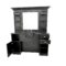Bansa Barberunit schwarz Holz