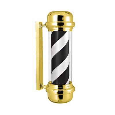 BARBER POL Gold & Black