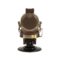 Barber Chair Texas Dark Brown Bronze Achterkant