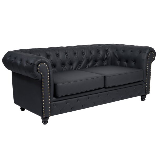 repose black Sofa schwarz und braun