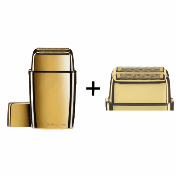 Babyliss Rasierer gold + Foil Vorteilspack