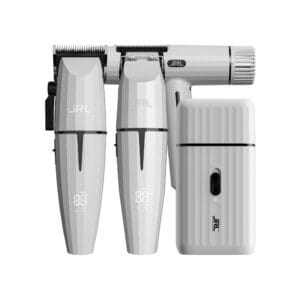 JRL White Ghost Clipper + Trimmer + Shaver + Fohn