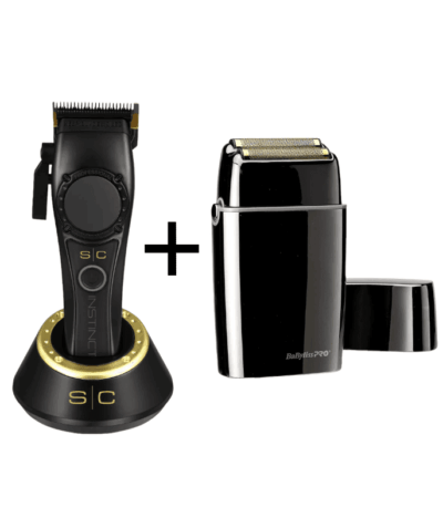 Stylecraft Instinct Clipper + Babyliss Gunsteel Rasierer SET
