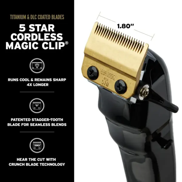 Wahl Magic Clip & Detailer Black Combo 