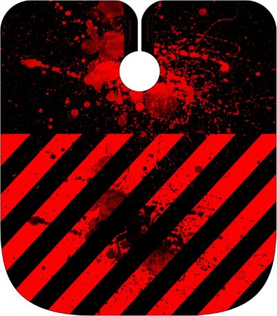 Splash Red Frisierumhang