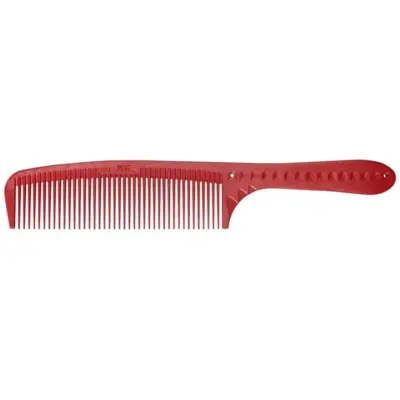 barberdepot-JRL-Barbering-Comb7.6-rood JRL Barbering Comb 7.6 Rot