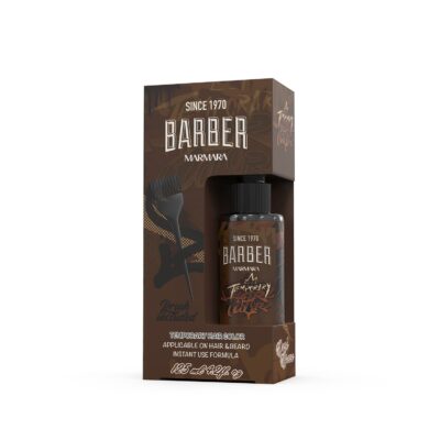 Barber Temporäre Färbung Braun