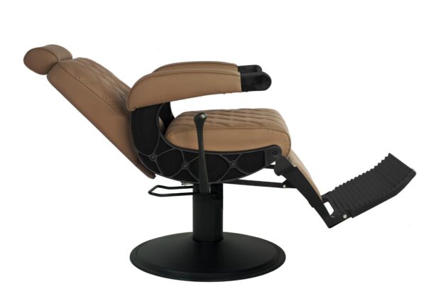 Barber Chair Nevada Brown Zijkant Liggend
