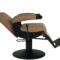 Barber Chair Nevada Brown Zijkant Liggend