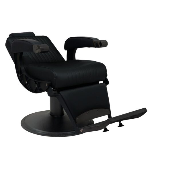Barber Chair Utah Black Liggend