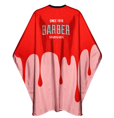 Barber Red Melt Cape