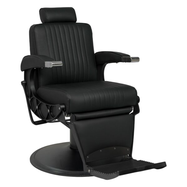 Barber Chair Nevada Black Front Side