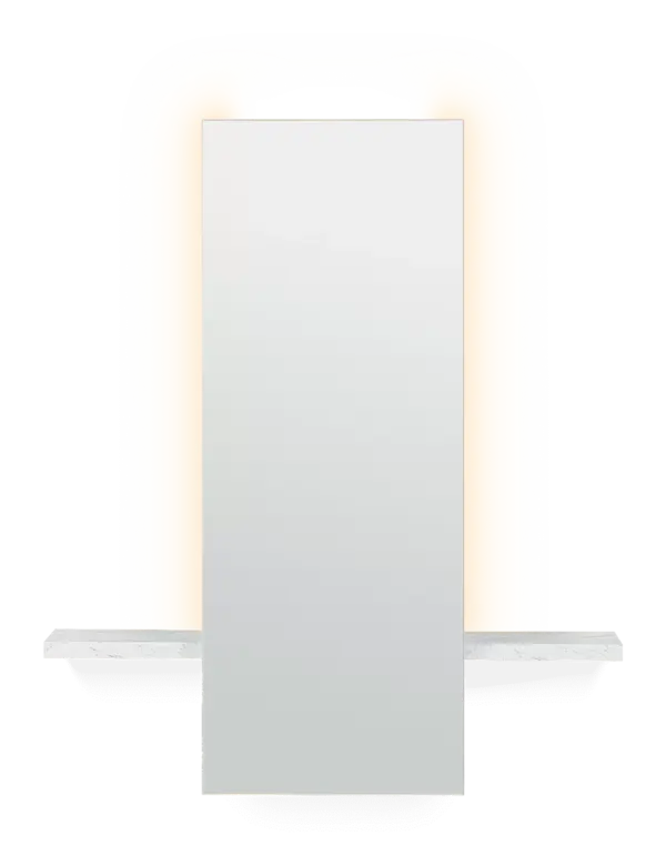Split Spiegel Led